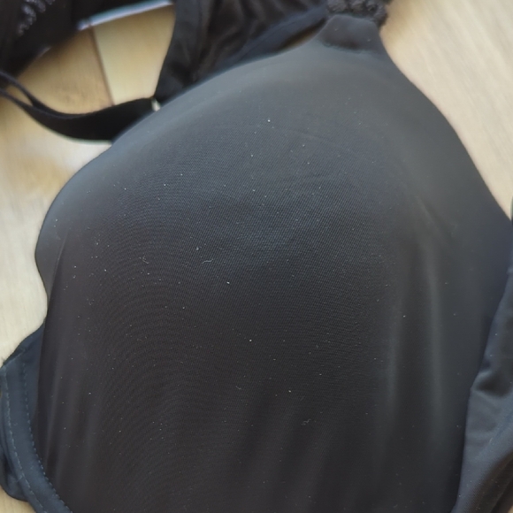 Natori Black and Beige Bra Trio 34DD - Picture 7 of 8